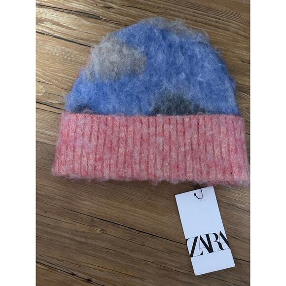 Nwt- Zara- textured cap- multicolor - Picture 3 of 3